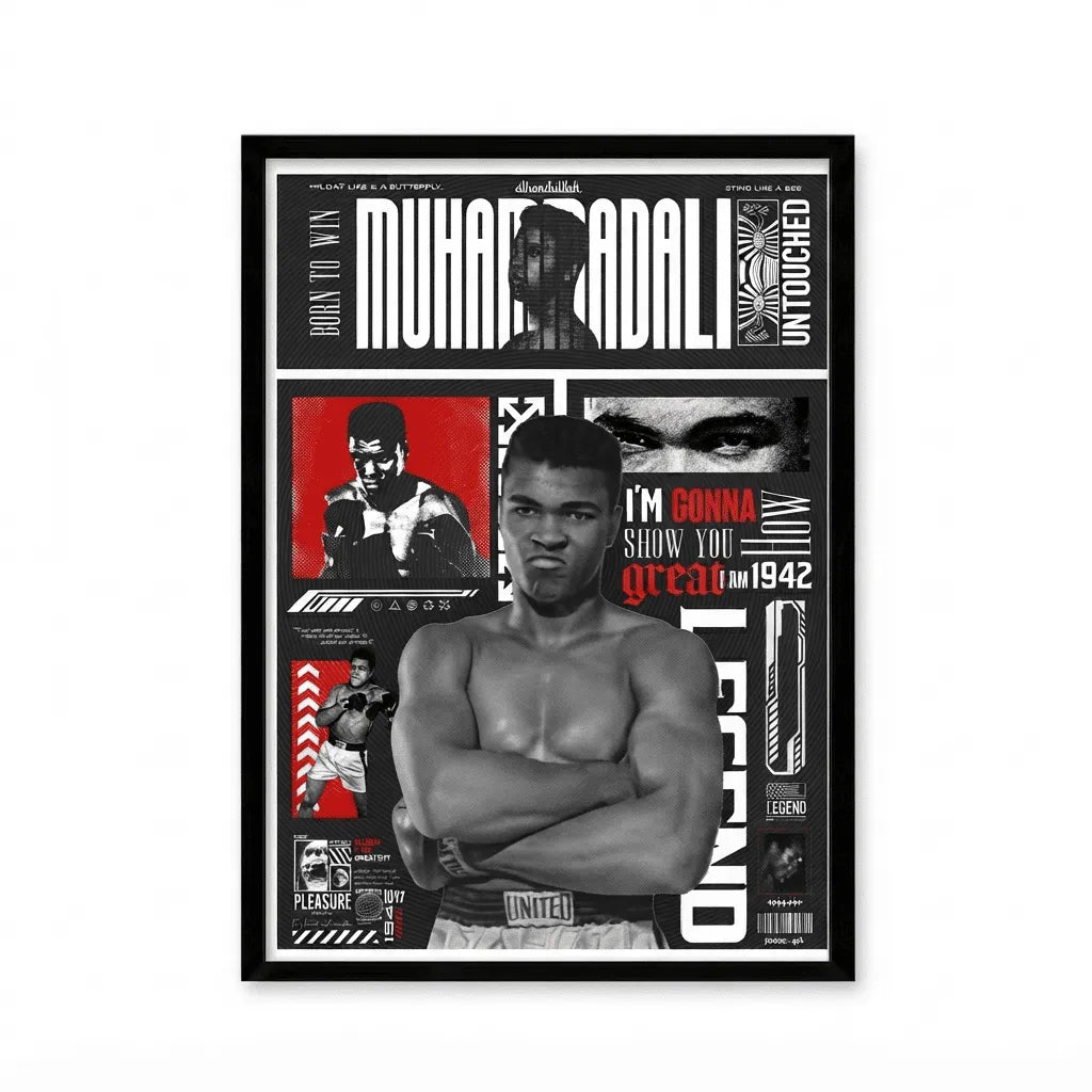 Legendary Ali Poster