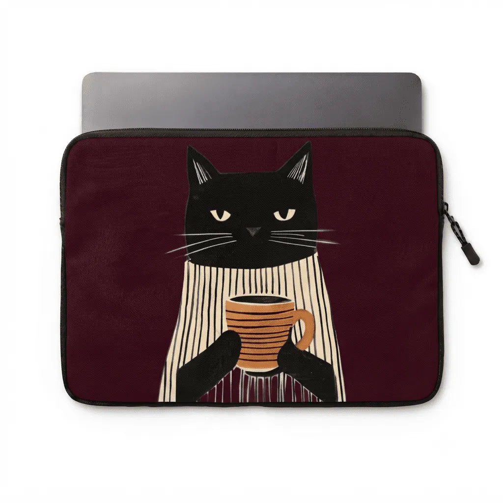 FelineBrew laptop sleeves