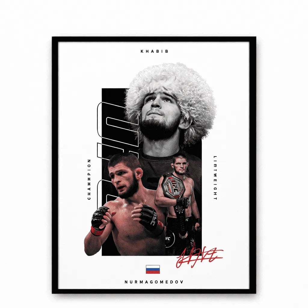 Khabib Legacy Frame