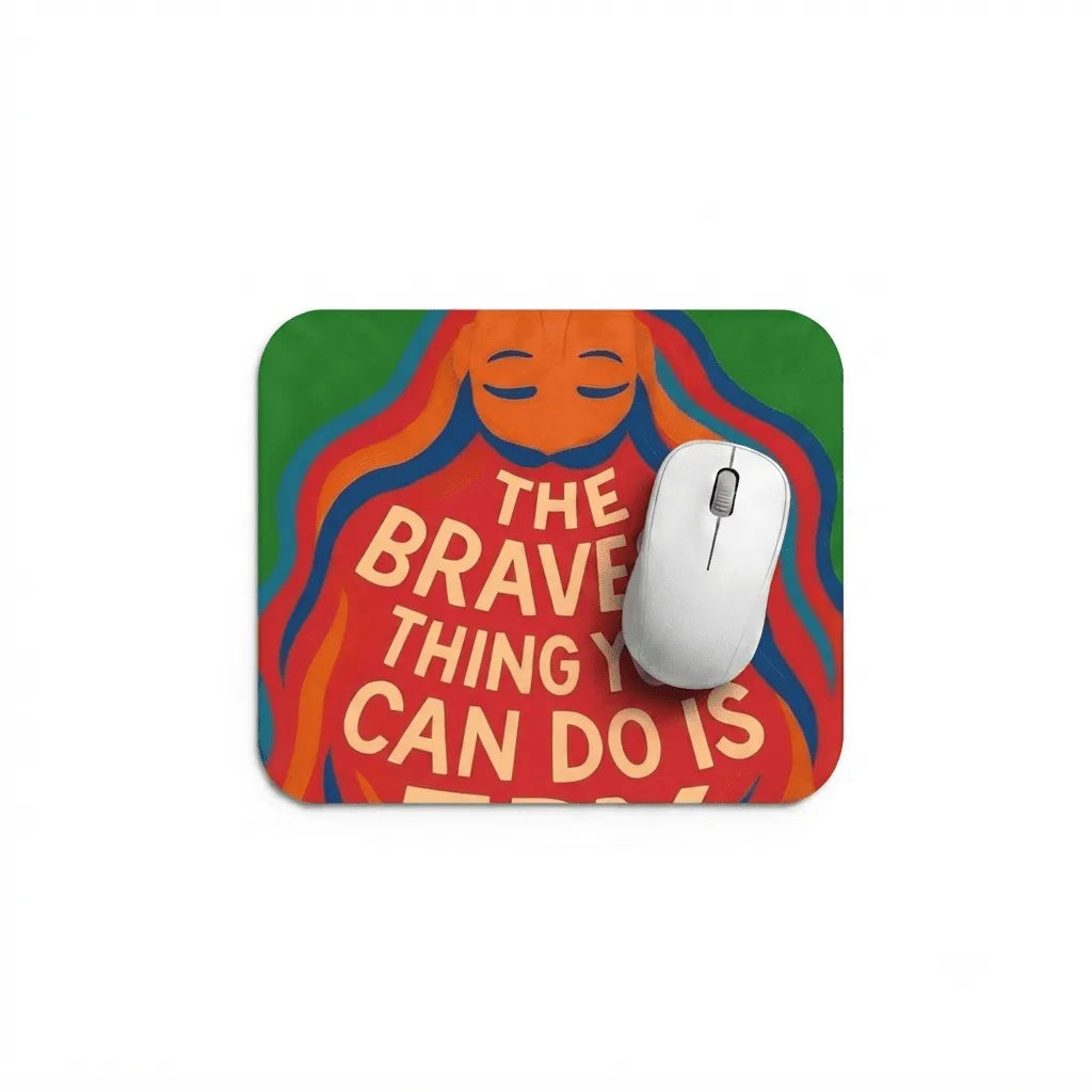 BraveTry Mousepad