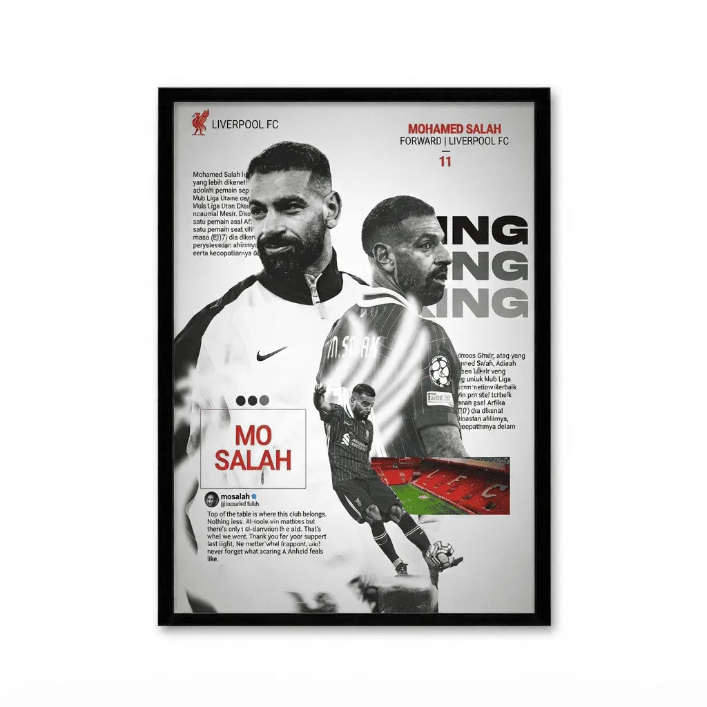 Mo Salah Legacy Poster