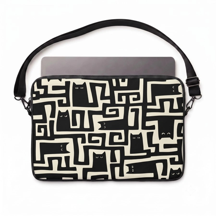 MazeCats laptop Sleeve